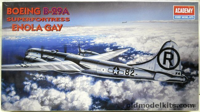 Academy 1/72 Boeing B-29A Superfortress Enola Gay, 2154 plastic model kit
